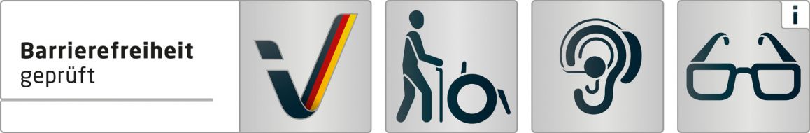 Barrierefreiheit geprüft - Historisches Museum des Hochstifts Paderborn